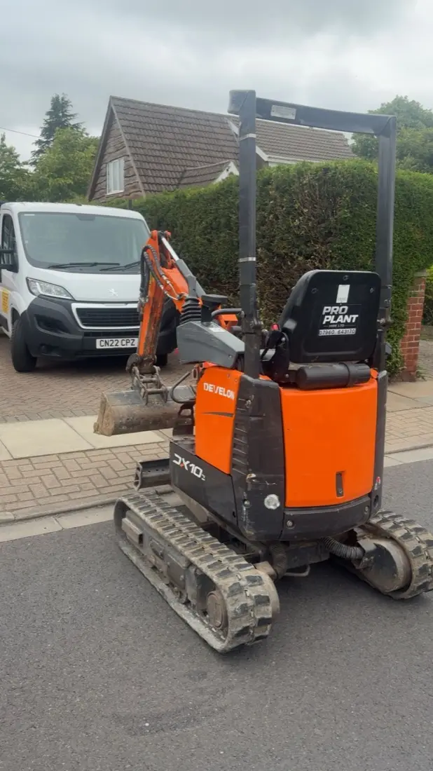 Pro Plant Hire micro digger