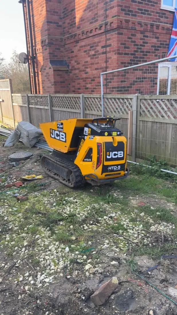 Tracked power barrow